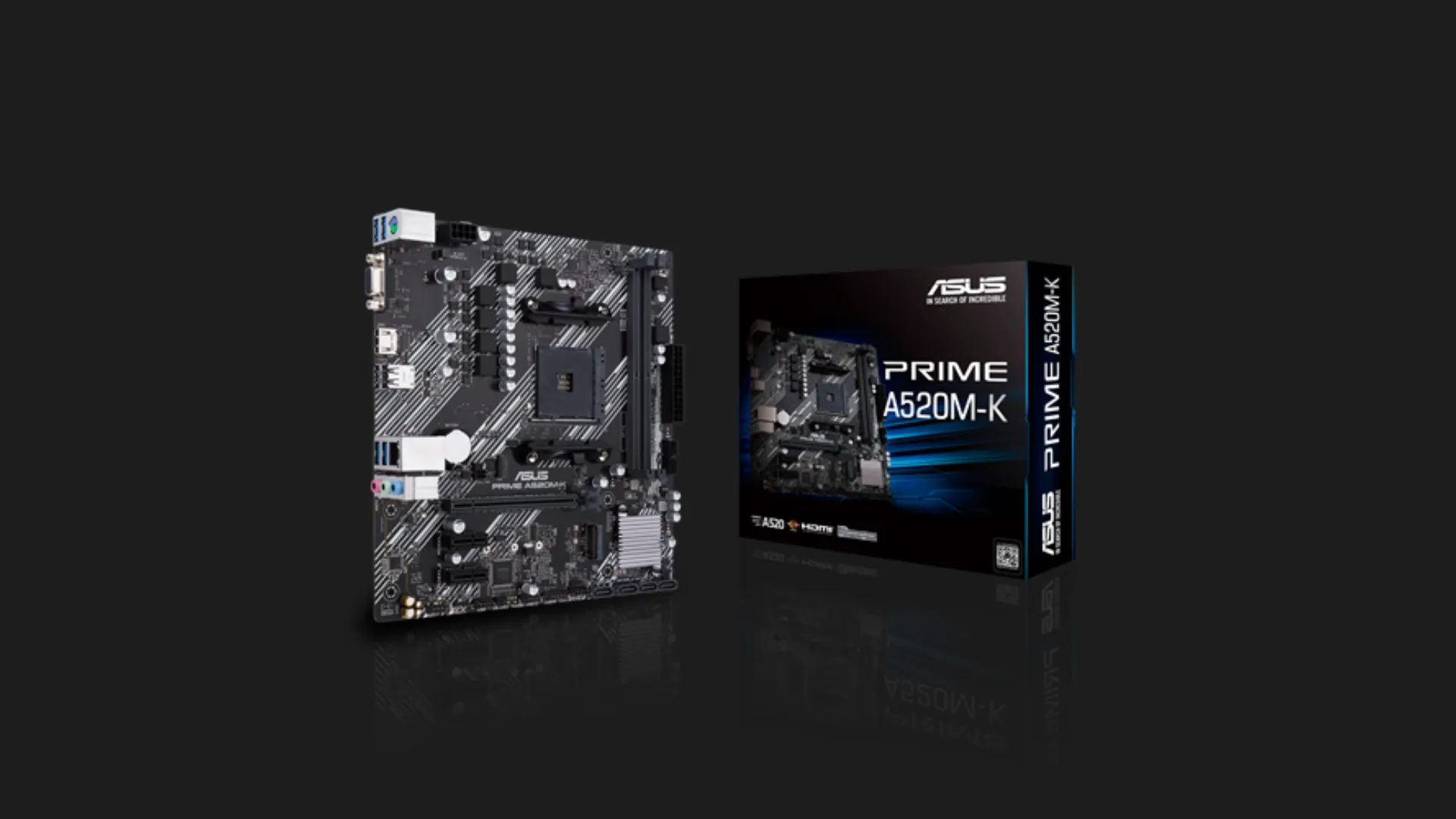 Материнская плата ASUS PRIME A520M-K (90MB1500-M0EAY0) — купить от